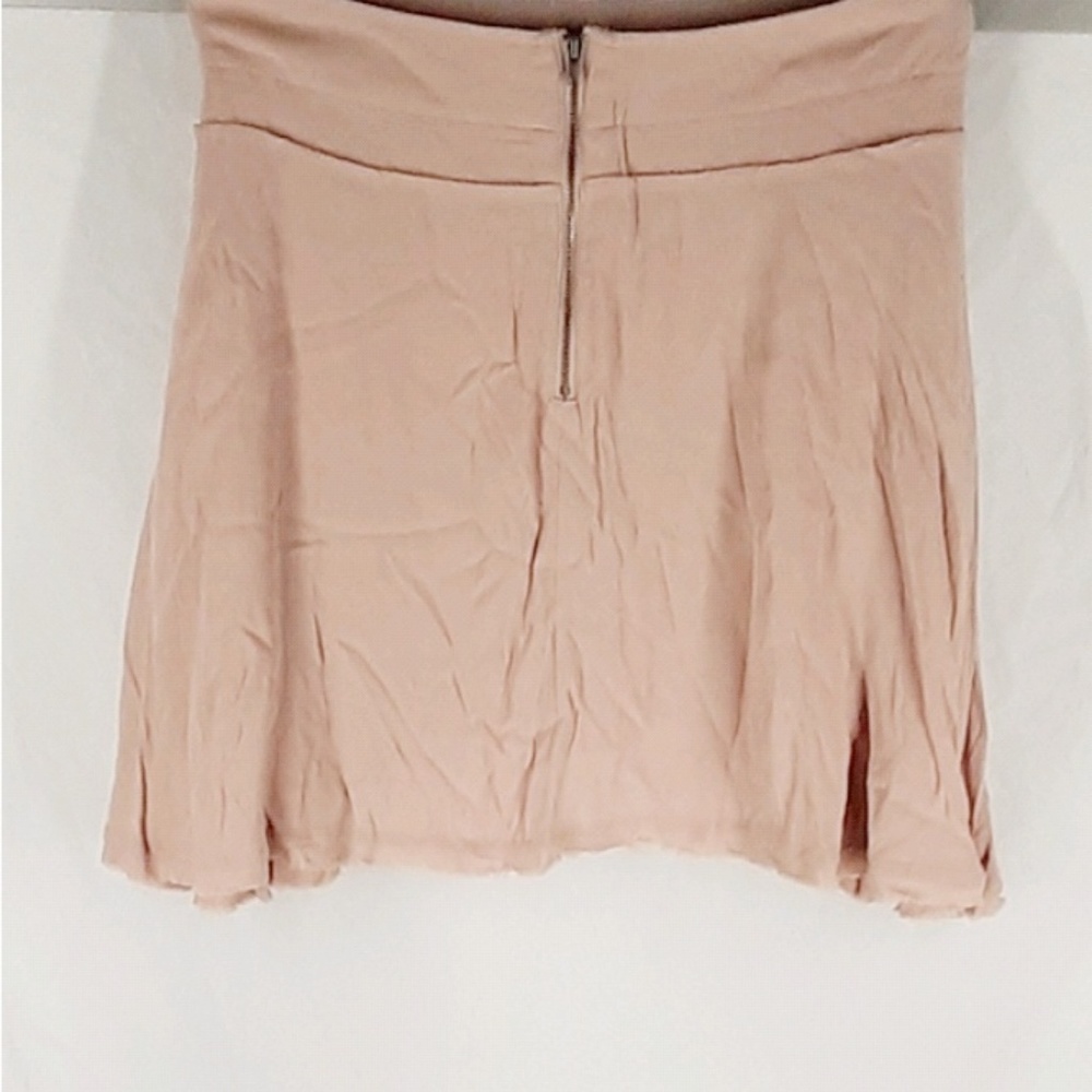 Free People Skirt Mini Asymmetric Hi-Low Sz 0 - Picture 3 of 3